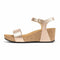 COPENHAGEN SHOES CINDY Sandaler med kilehæl 005 Gold
