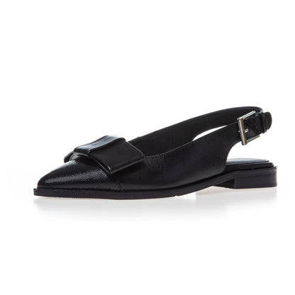 COPENHAGEN SHOES CITY WALK - BLACK Ballerina 0001 BLACK