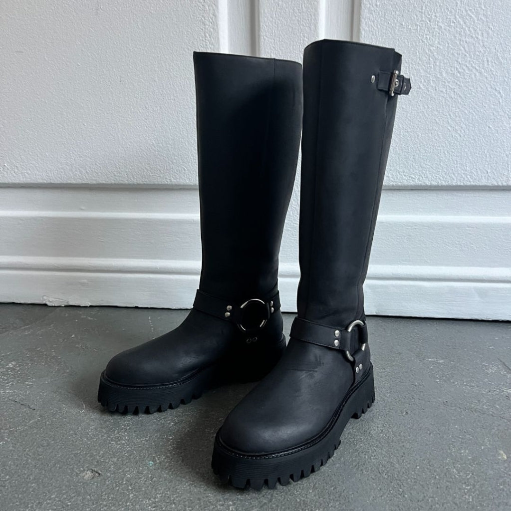COPENHAGEN SHOES COME ROCK ME Long boot 0001 BLACK