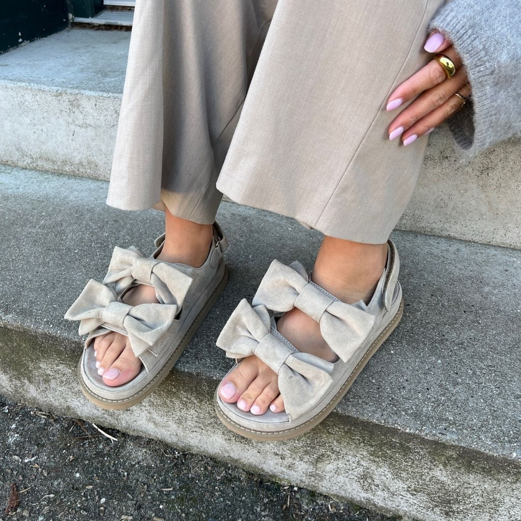 COPENHAGEN SHOES COME TO ME SUEDE Sandaler 0301 BISCUIT