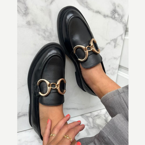 COPENHAGEN SHOES COME WITH ME Loafer 0001 BLACK