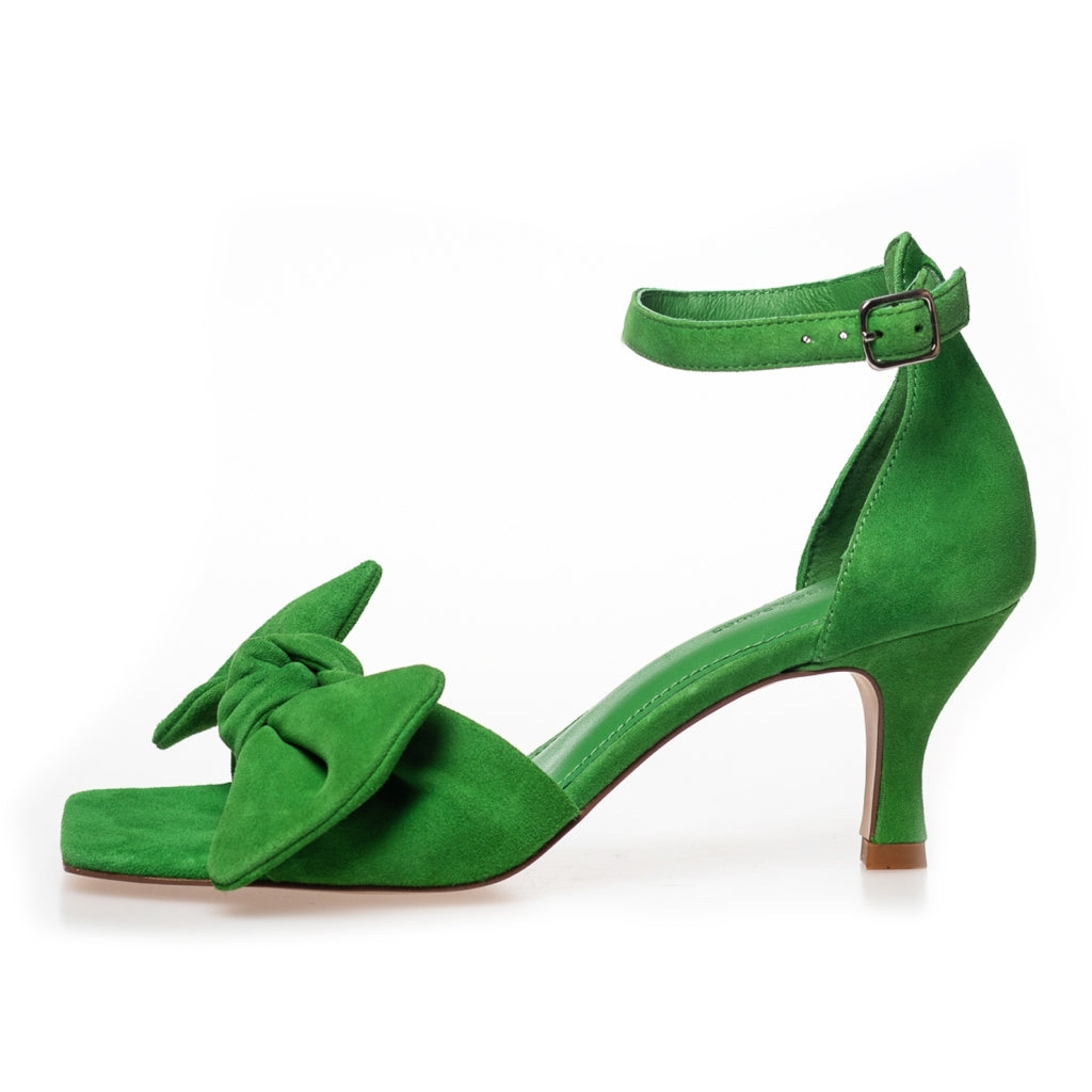 COPENHAGEN SHOES DANCING 23 SUEDE Stiletter 020 NEW GREEN (PARROT GREEN)