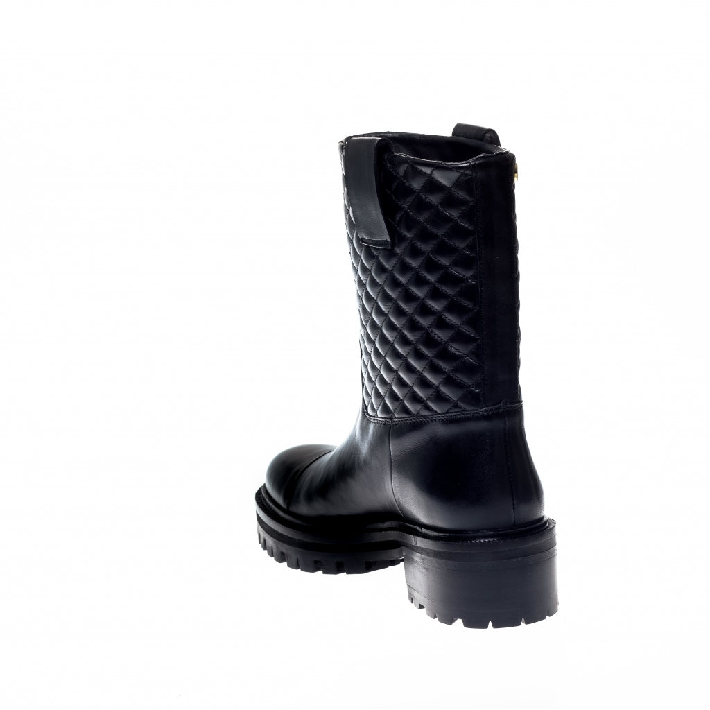 COPENHAGEN SHOES EDDIE BOOT QUILTED Støvler 0003 BLACK