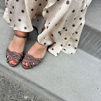 COPENHAGEN SHOES ENDLESS LOVE Sandaler 0012 BROWN