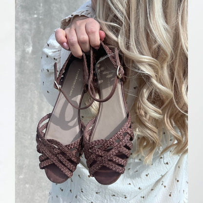 COPENHAGEN SHOES ENDLESS LOVE Sandaler 0012 BROWN