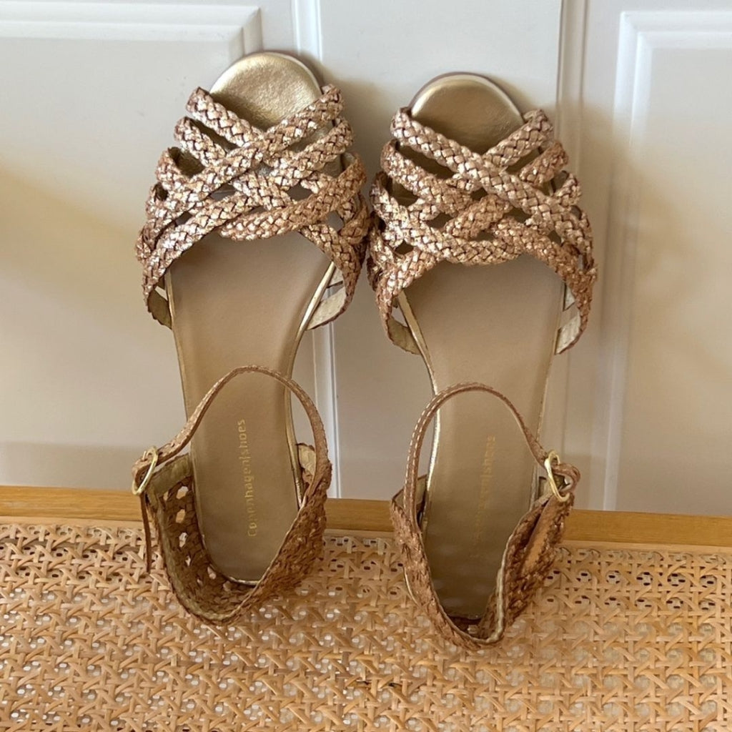 COPENHAGEN SHOES ENDLESS LOVE Sandaler 0051 GOLD