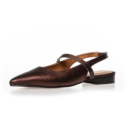 COPENHAGEN SHOES FEEL FREE BRONZE Ballerina 0052 BRONZE