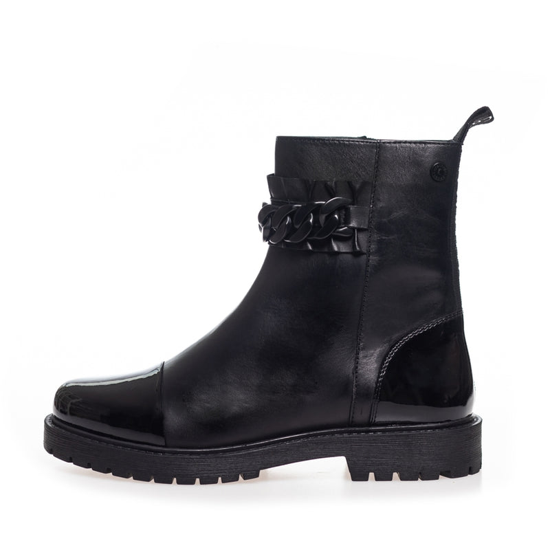 COPENHAGEN SHOES FLOWER CHILD Boot 0001 BLACK