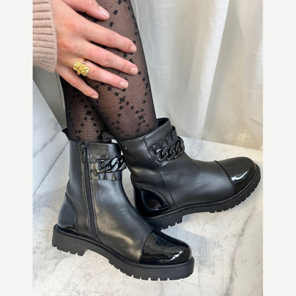 COPENHAGEN SHOES FLOWER CHILD Støvler 0001 BLACK