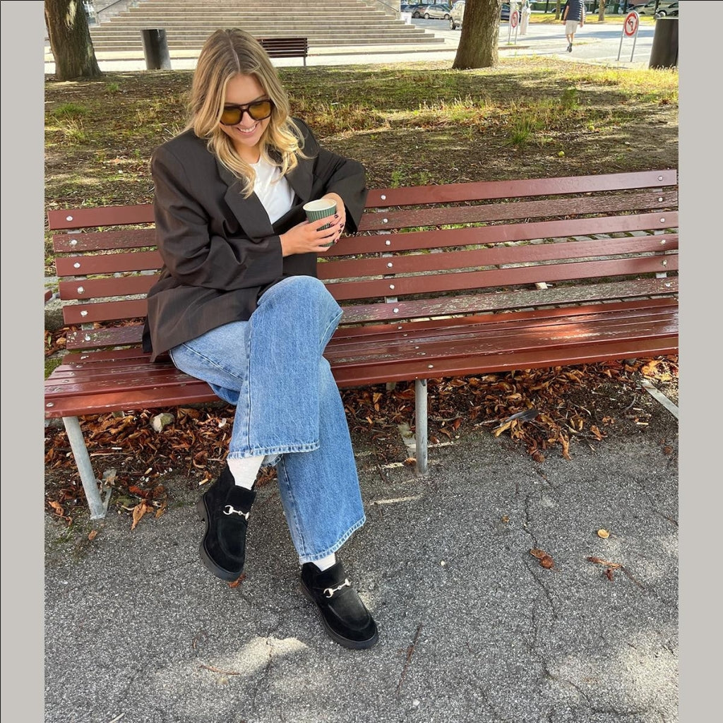 COPENHAGEN SHOES FLYING BOOT SUEDE Støvler 0001 BLACK