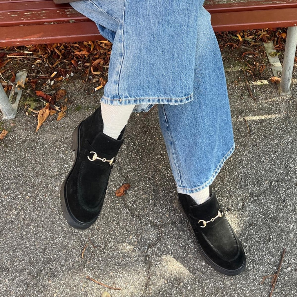 COPENHAGEN SHOES FLYING BOOT SUEDE Støvler 0001 BLACK