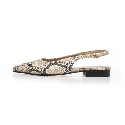 COPENHAGEN SHOES FOREVER AND EVER Ballerina 500 BLACK/CREAM