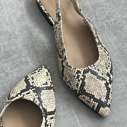 COPENHAGEN SHOES FOREVER AND EVER Ballerina 500 BLACK/CREAM