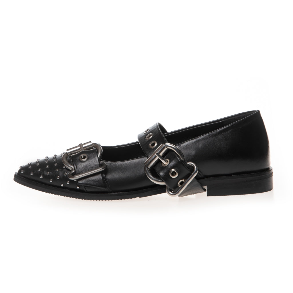 COPENHAGEN SHOES FUTURE VIBES Ballerina 0001 BLACK