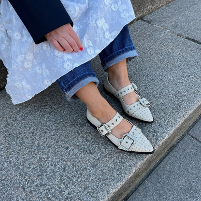 COPENHAGEN SHOES FUTURE VIBES BEIGE Ballerina 0002 BEIGE