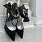 COPENHAGEN SHOES GOING OUT Leather Stiletter 0001 BLACK