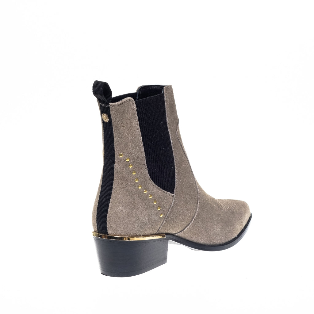 COPENHAGEN SHOES GROOVY Suede Støvler 003 Taupe