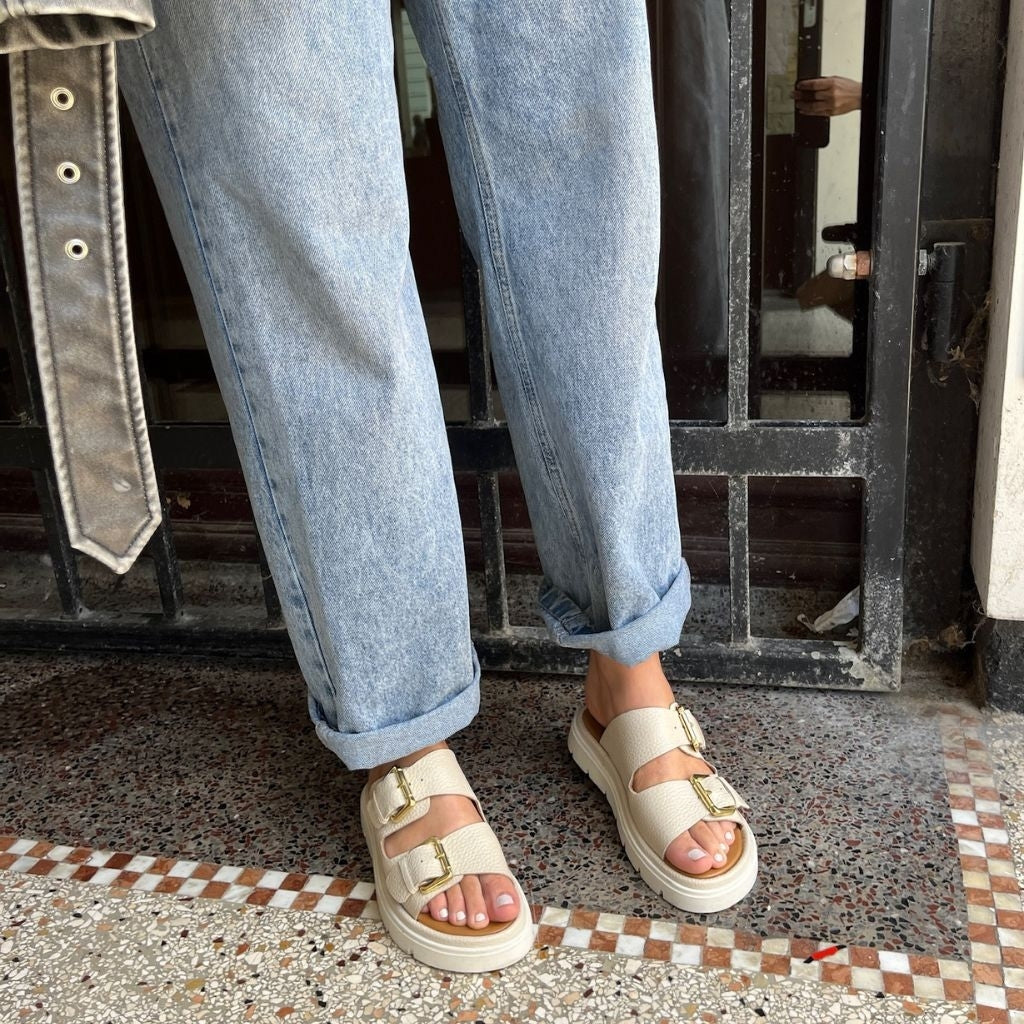 COPENHAGEN SHOES IMAGINE Slippers 1620 OFF WHITE