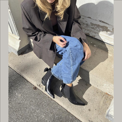 COPENHAGEN SHOES JUST THEN Støvler 0001 BLACK