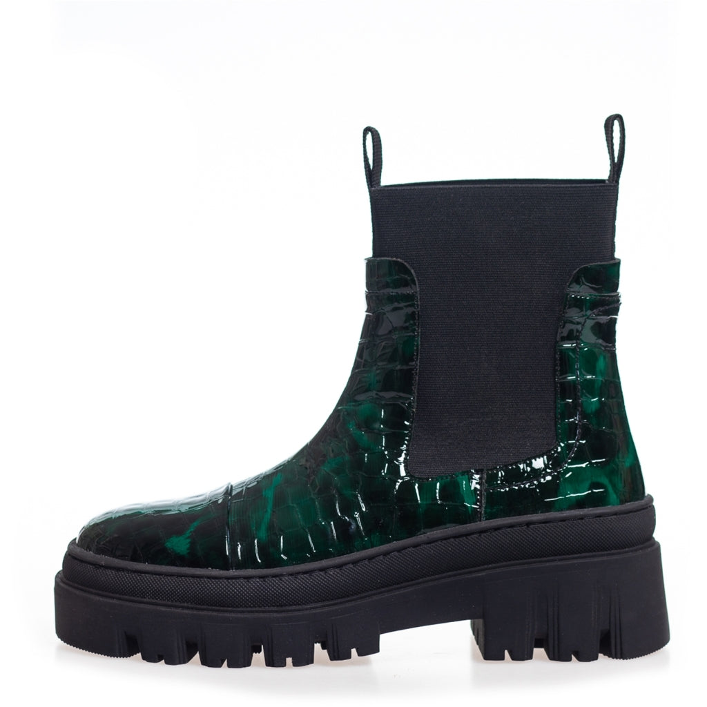 COPENHAGEN SHOES KEEP ON DREAMING Støvler 2244 DARK GREEN