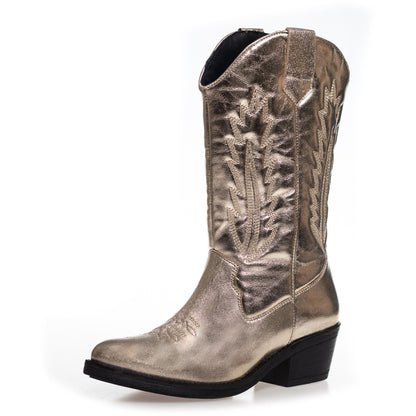 COPENHAGEN SHOES KEEP YOUR POWER - METALLIC Støvler 012 Gold metallic