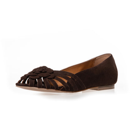 COPENHAGEN SHOES LA FEMME S. Ballerina 004 Dark brown