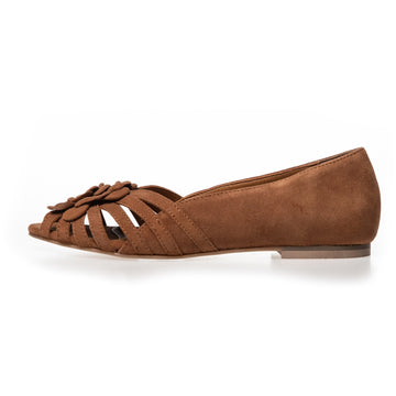 COPENHAGEN SHOES LA FEMME S. Ballerina 0241 COGNAC