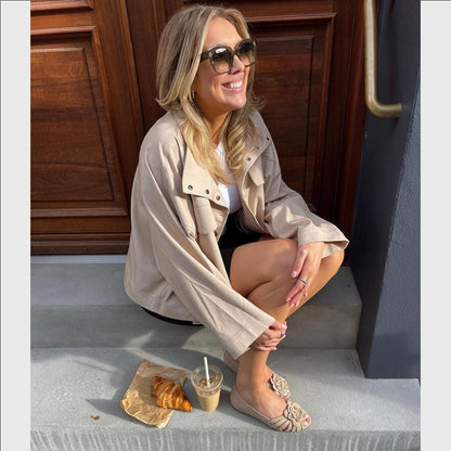 COPENHAGEN SHOES LA FEMME S. Ballerina 089 Almond