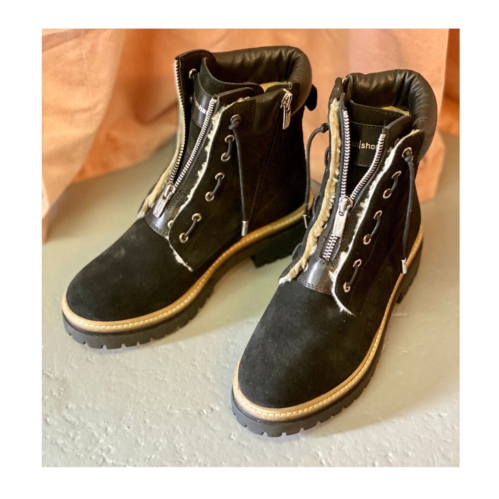 COPENHAGEN SHOES LEADER FUR Støvler 001 Black