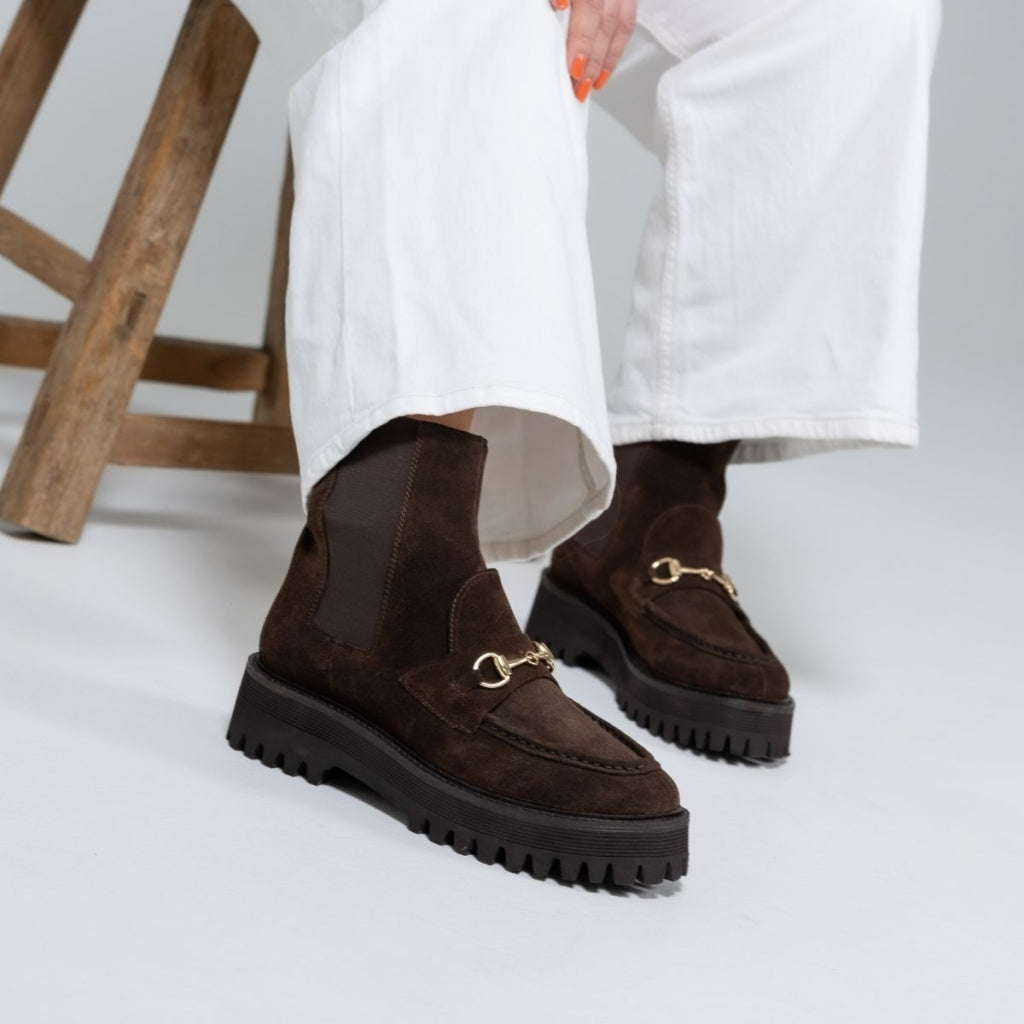 COPENHAGEN SHOES LETS MOVE S Støvler 0012 BROWN