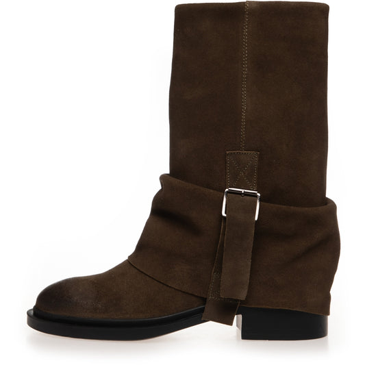 COPENHAGEN SHOES LET'S IMAGINE Støvler 100 ARMY GREEN