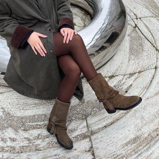 COPENHAGEN SHOES LET'S IMAGINE Støvler 100 ARMY GREEN