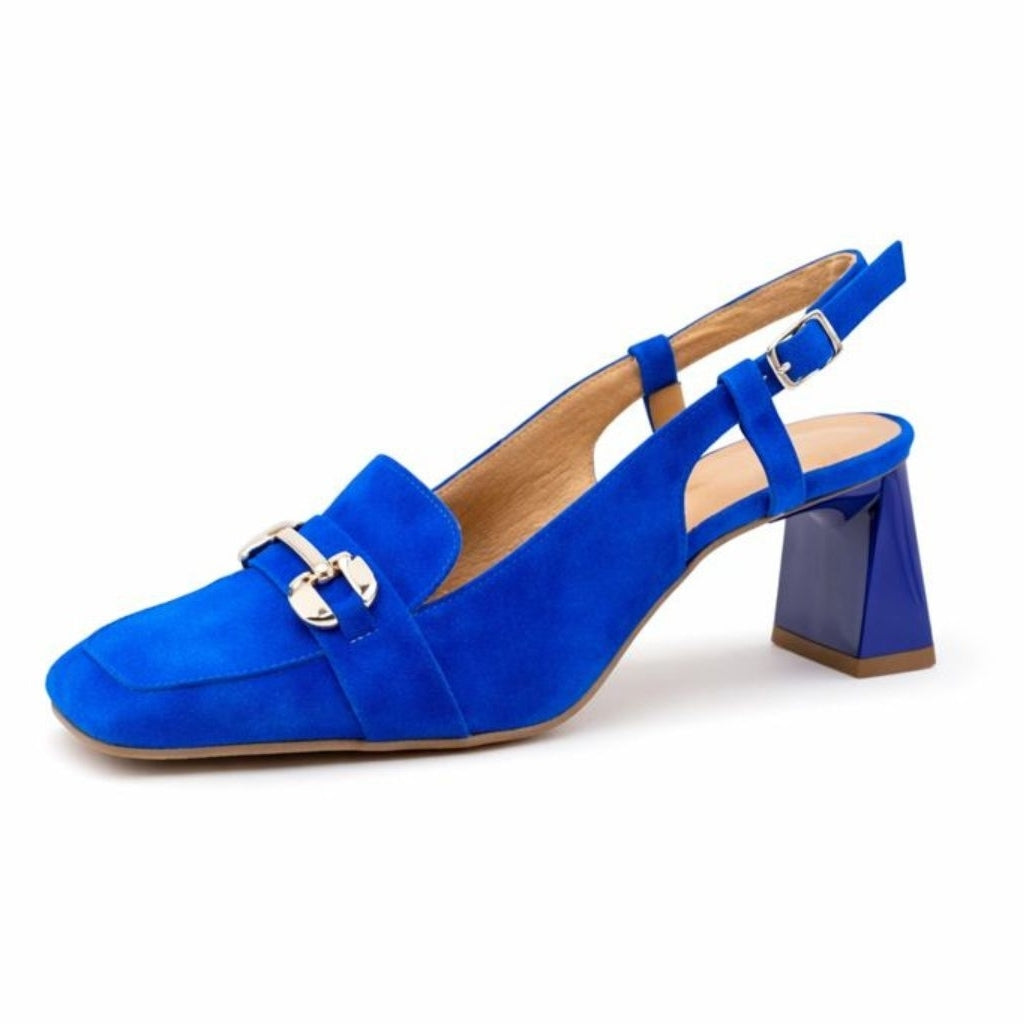 COPENHAGEN SHOES LIKE YOU - SUEDE Stiletter 1202 ELECTRIC BLUE