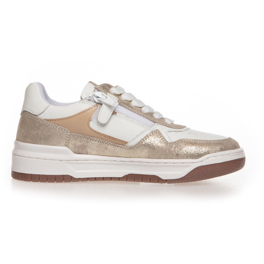 COPENHAGEN KIDS LINDA Sneakers 0442 WHITE/GOLD