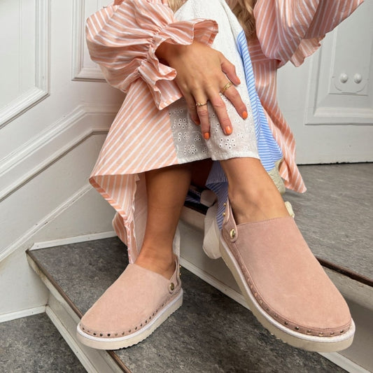 Copenhagen Shoes by Josefine Valentin LIVE AND SMILE - ROSA Mules 158 ROSA