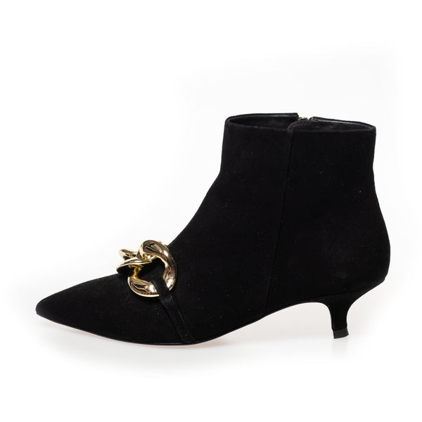 Copenhagen Shoes by Josefine Valentin LOVE ME SUEDE Boot 0001 BLACK
