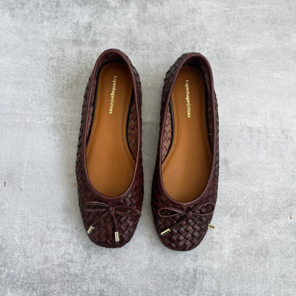 COPENHAGEN SHOES LUCIE Ballerina 0018 DK BROWN