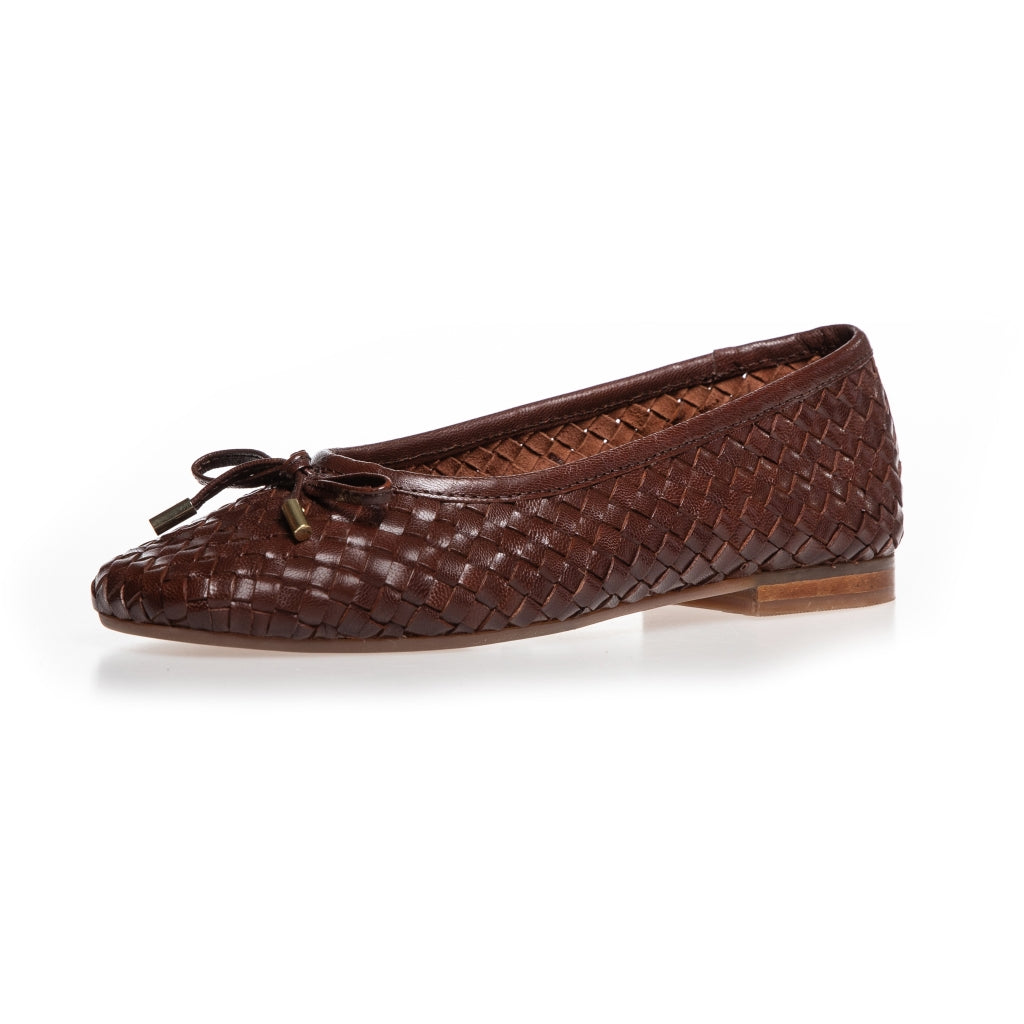COPENHAGEN SHOES LUCIE Ballerina 0018 DK BROWN