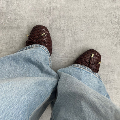 COPENHAGEN SHOES LUCIE Ballerina 0018 DK BROWN