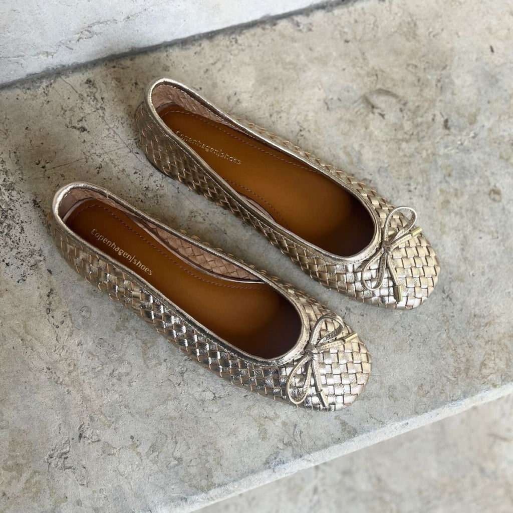 COPENHAGEN SHOES LUCIE Ballerina 0051 GOLD