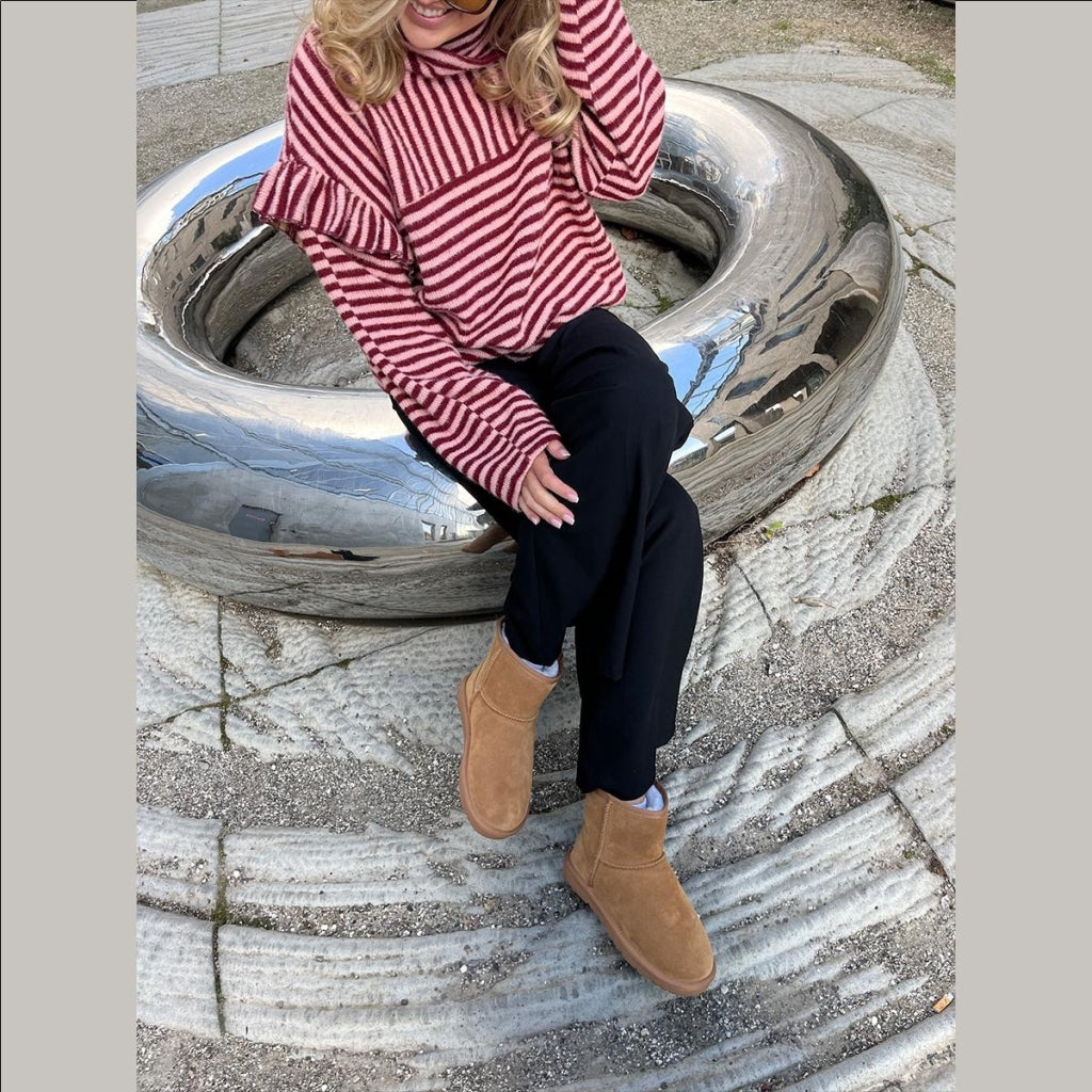 COPENHAGEN SHOES LUCKY ME LOW Støvler 0138 CAMEL