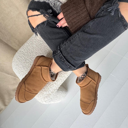 COPENHAGEN SHOES LUCKY ME LOW Støvler 0138 CAMEL