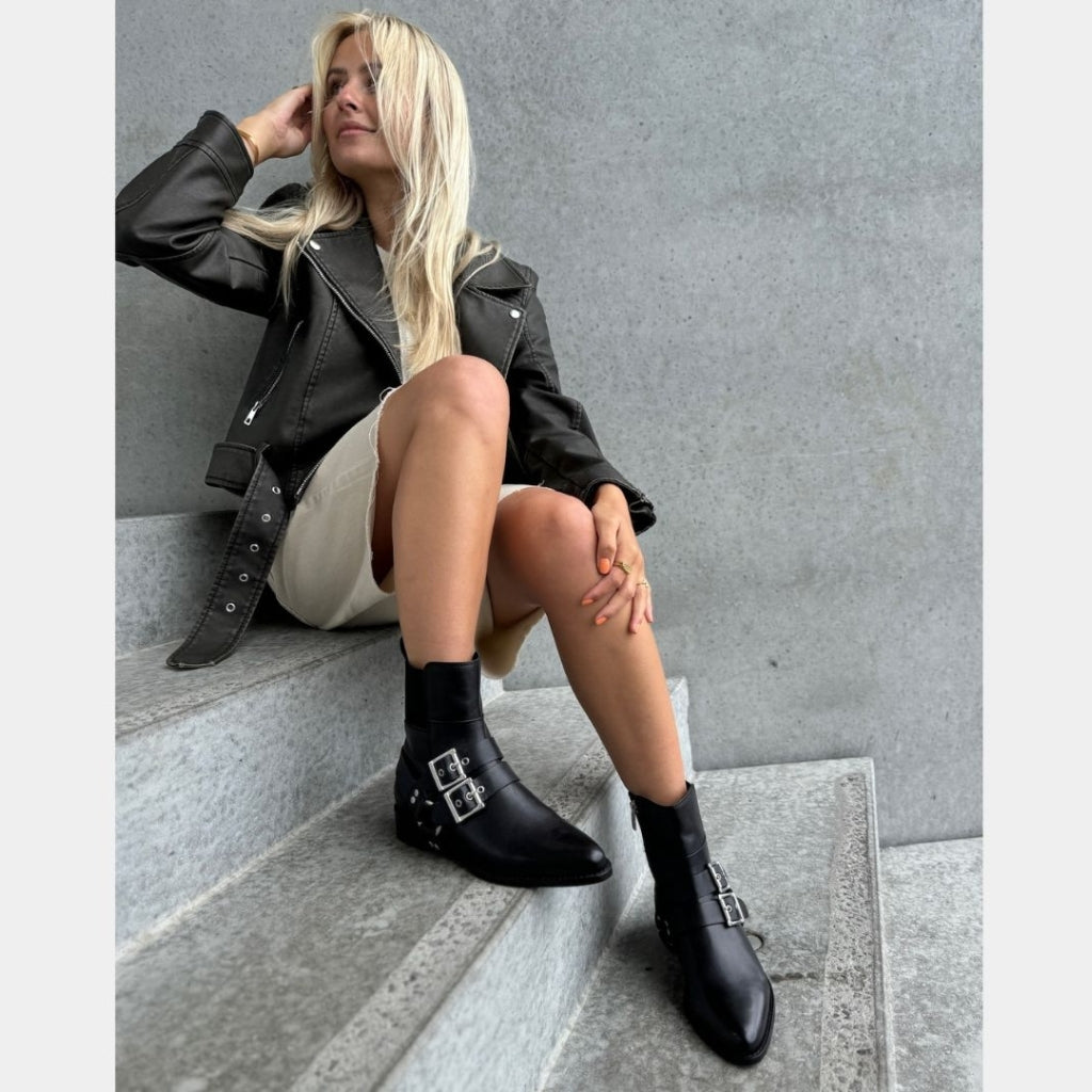COPENHAGEN SHOES MAKE ME FLY Støvler 0001 BLACK