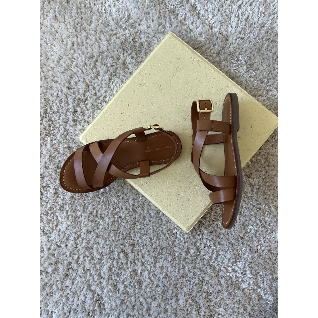 COPENHAGEN SHOES MARI-Copenhagenshoes by Josefine valentin Sandaler 112 Cognac