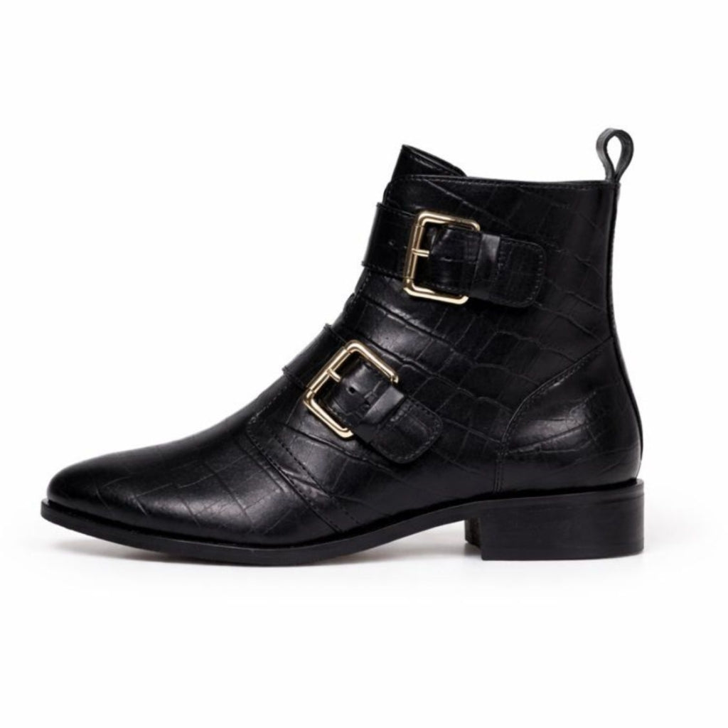 COPENHAGEN SHOES MELODI CRC. Støvler 001 Black