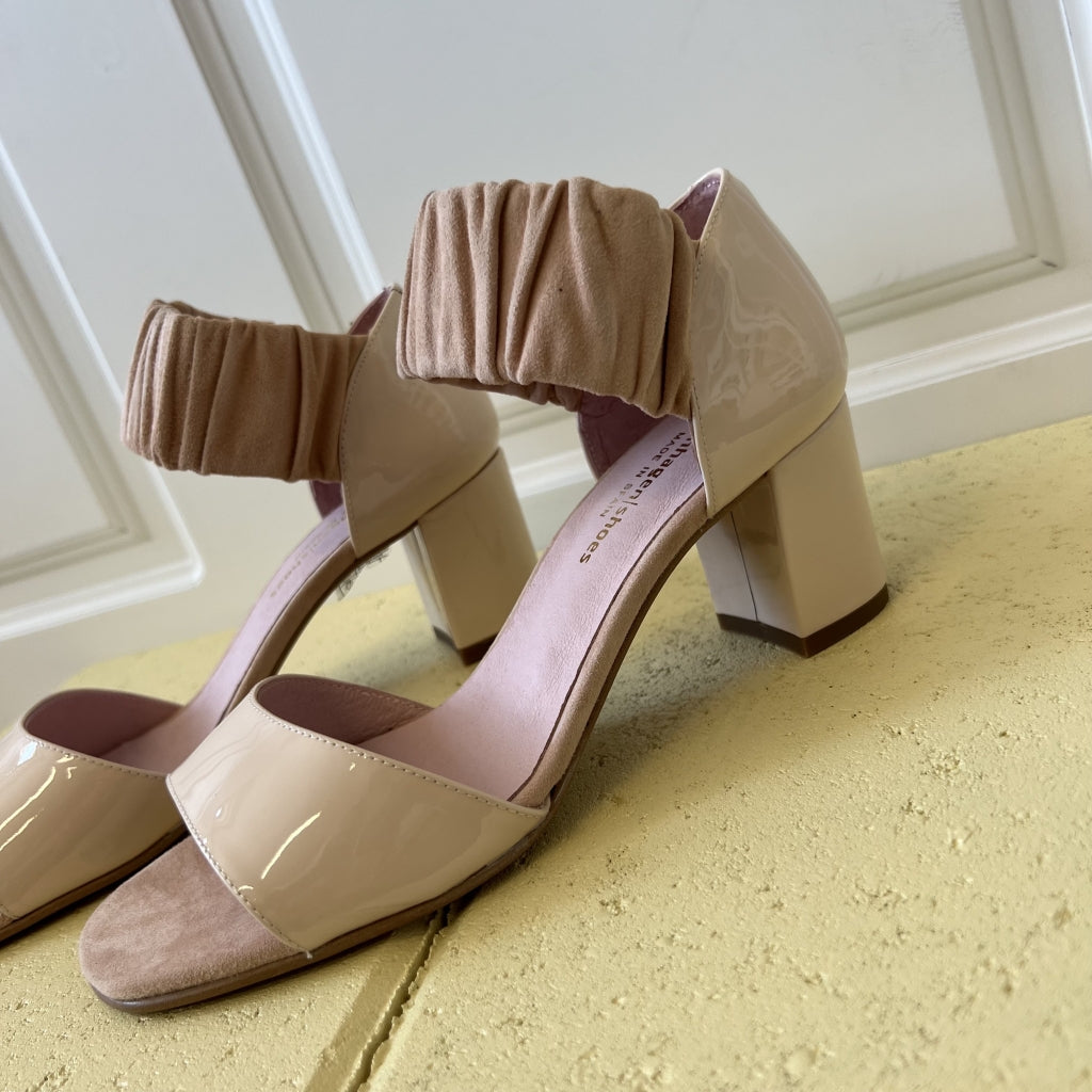 COPENHAGEN SHOES ME AND ME Patent Stiletter 387 beige/rosa