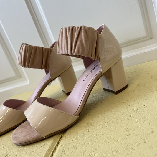 COPENHAGEN SHOES ME AND ME Patent Stiletter 387 beige/rosa