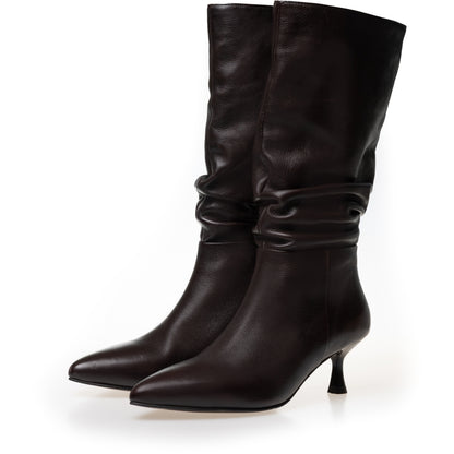 COPENHAGEN SHOES MINE Long boot 004 Dark brown