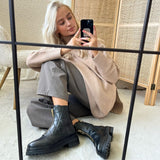 COPENHAGEN SHOES MOONLIGHT LEATHER Boot 0001 BLACK