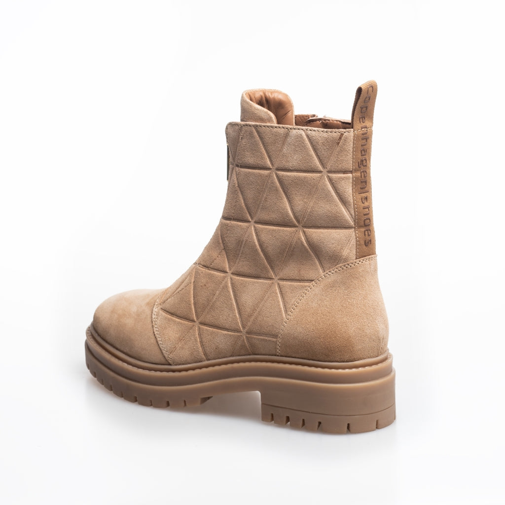 COPENHAGEN SHOES MOONLIGHT SUEDE Støvler 282 SAND